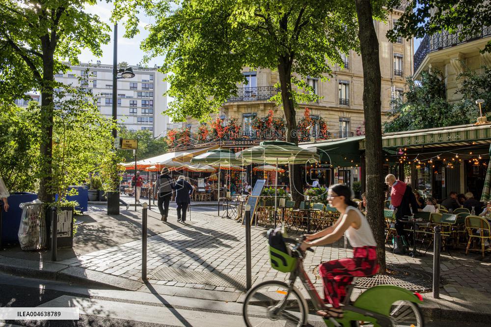 Illustration - Bike - Paris
