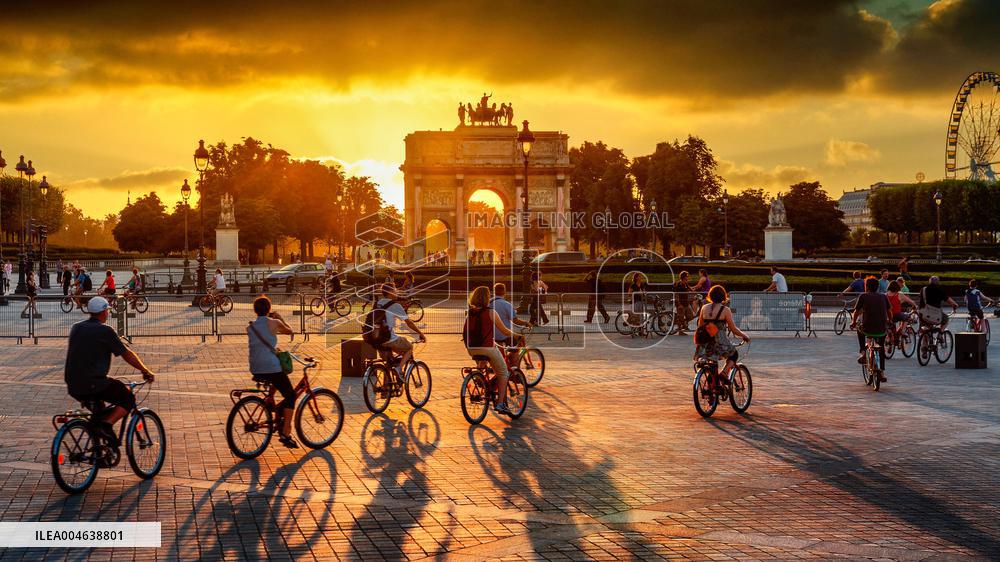 Illustration - Bike - Paris