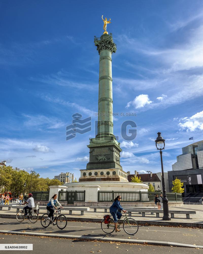 Illustration - Bike - Paris