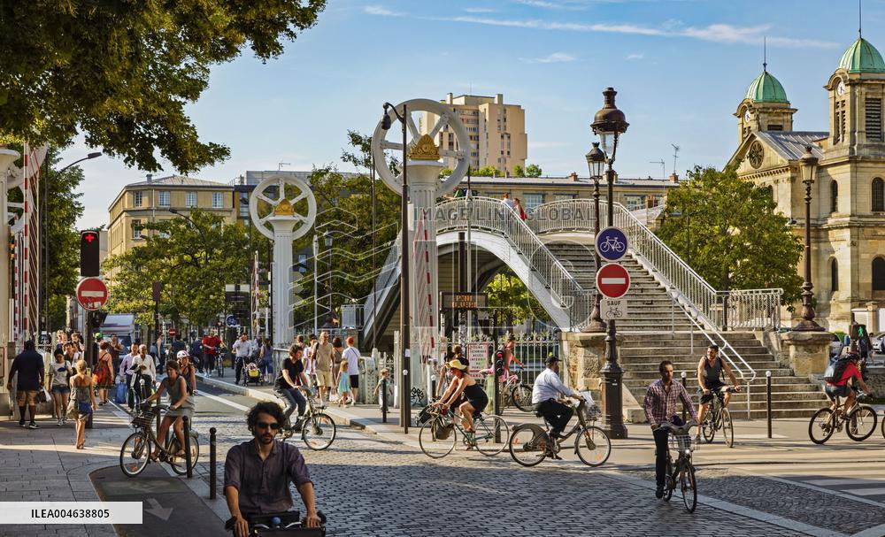 Illustration - Bike - Paris
