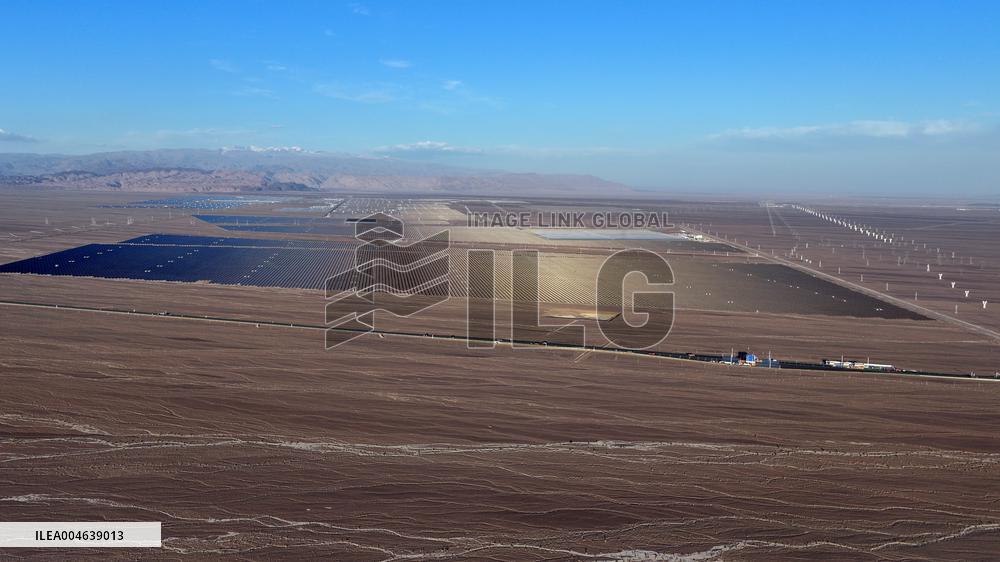 Gobi Desert Expressway in Hami