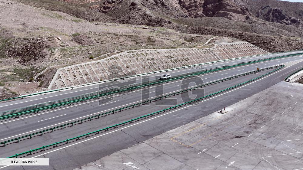 Gobi Desert Expressway in Hami
