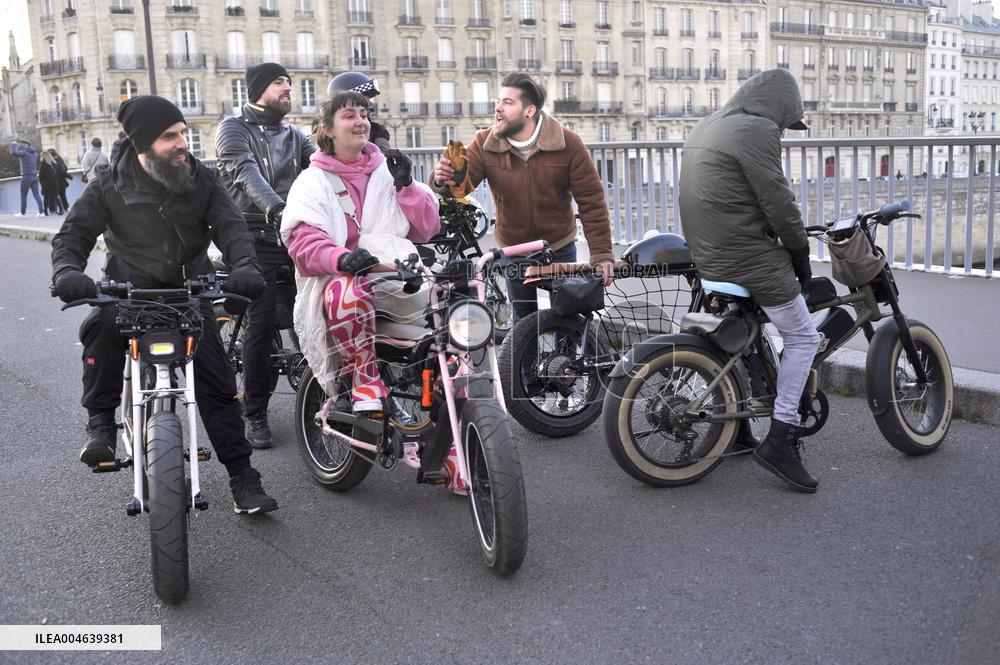 Illustration - Bike - Paris
