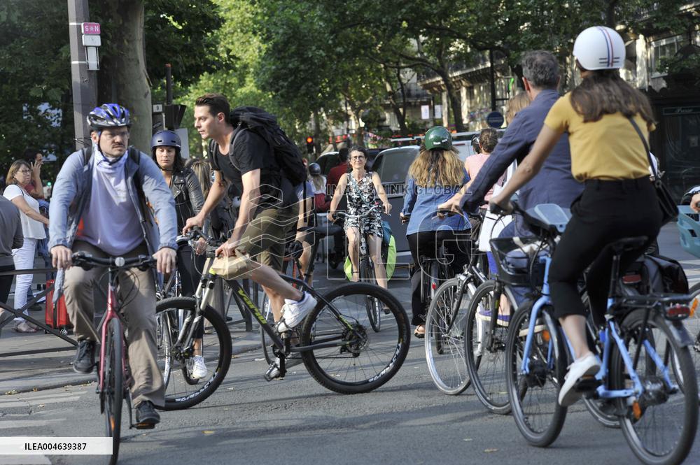 Illustration - Bike - Paris