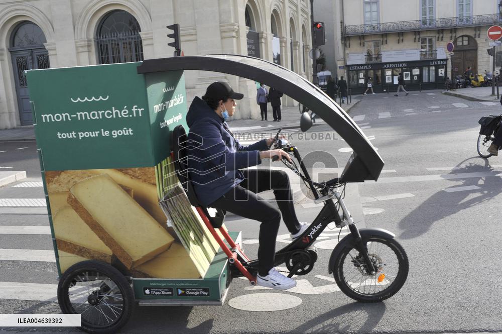 Illustration - Bike - Paris