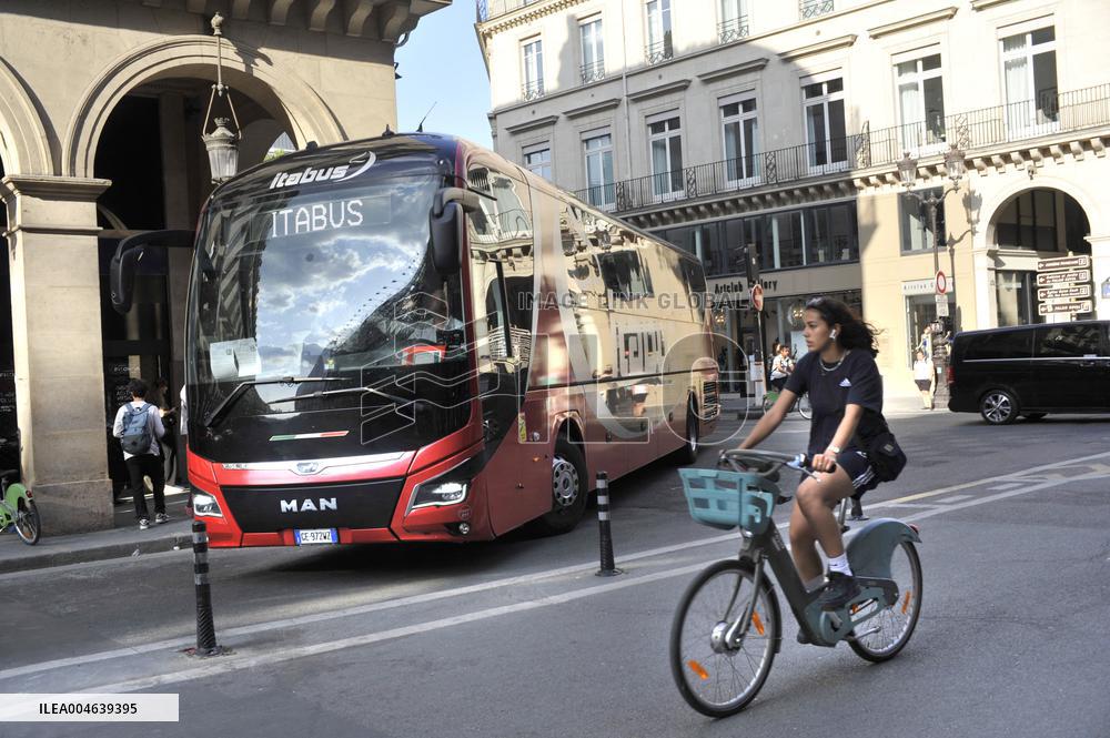 Illustration - Bike - Paris