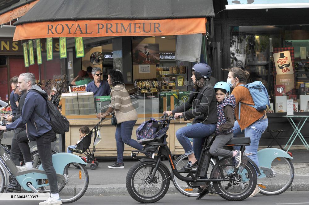 Illustration - Bike - Paris