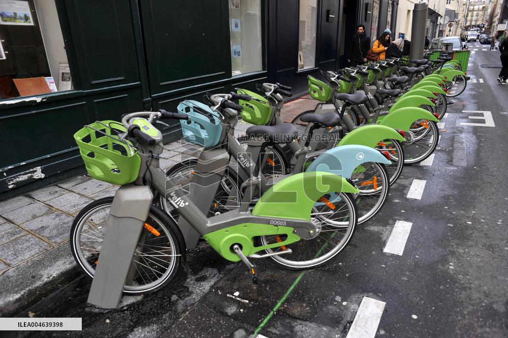 Illustration - Bike - Paris