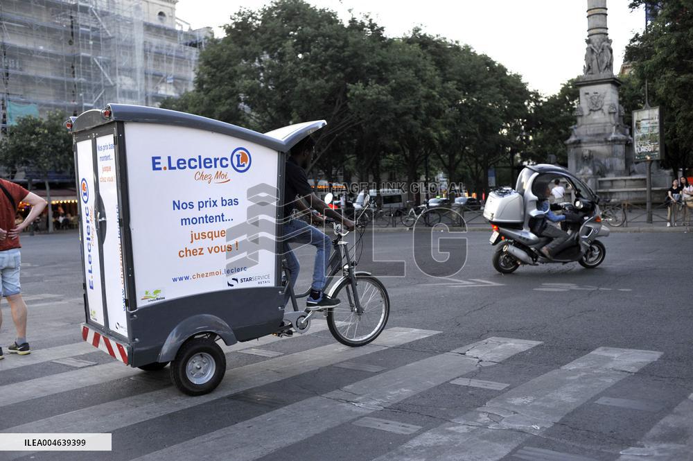 Illustration - Bike - Paris