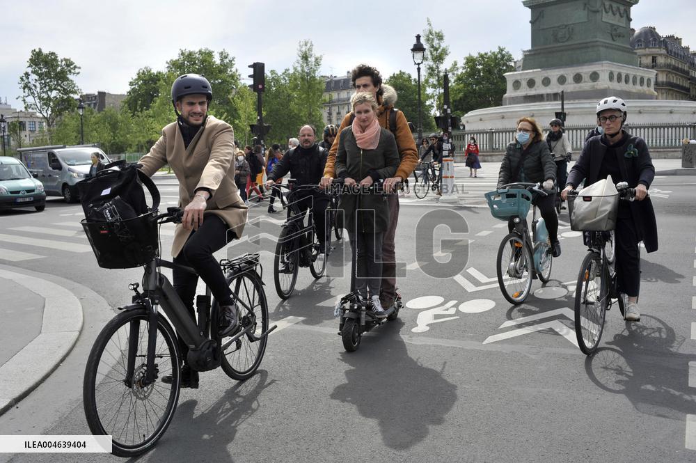 Illustration - Bike - Paris