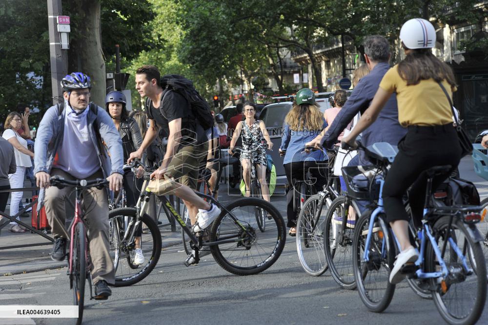Illustration - Bike - Paris