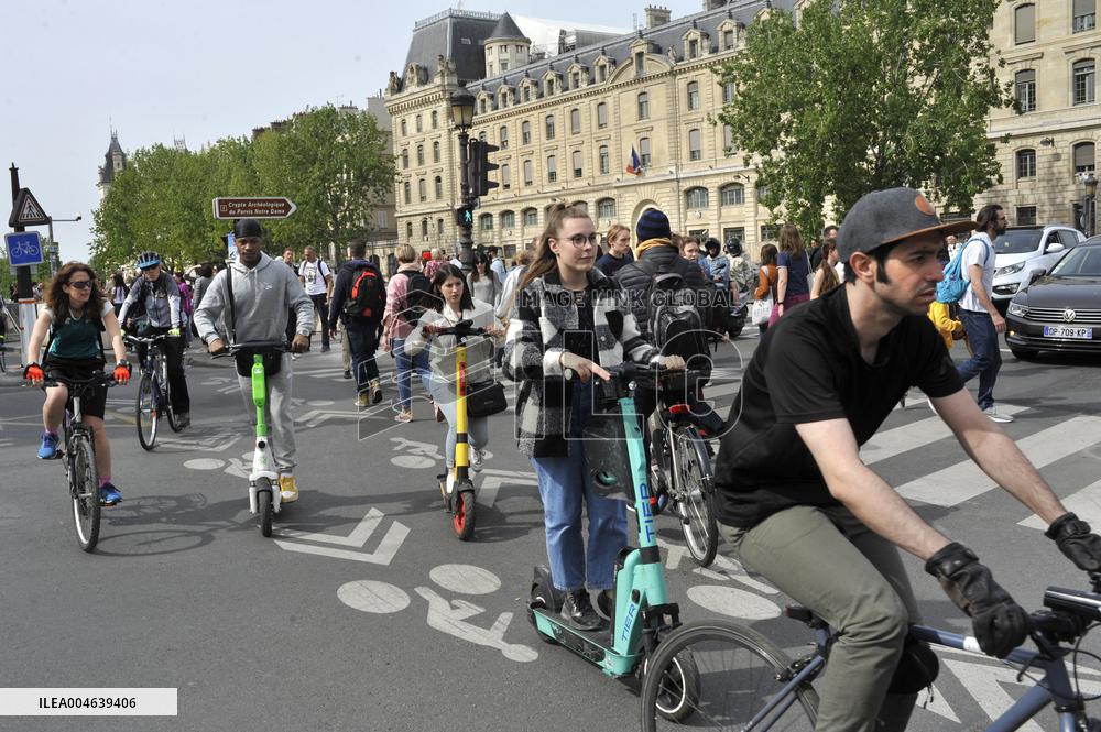 Illustration - Bike - Paris