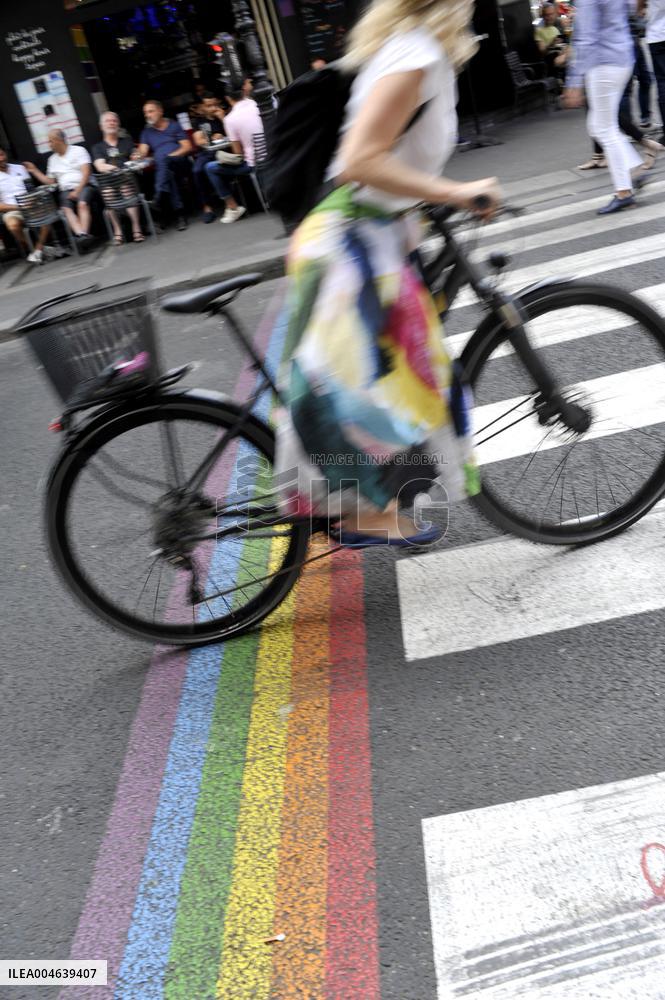 Illustration - Bike - Paris