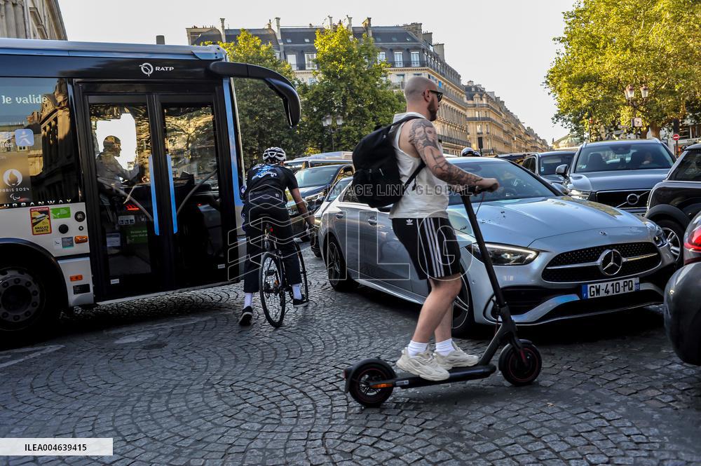 Illustration - Bike - Paris