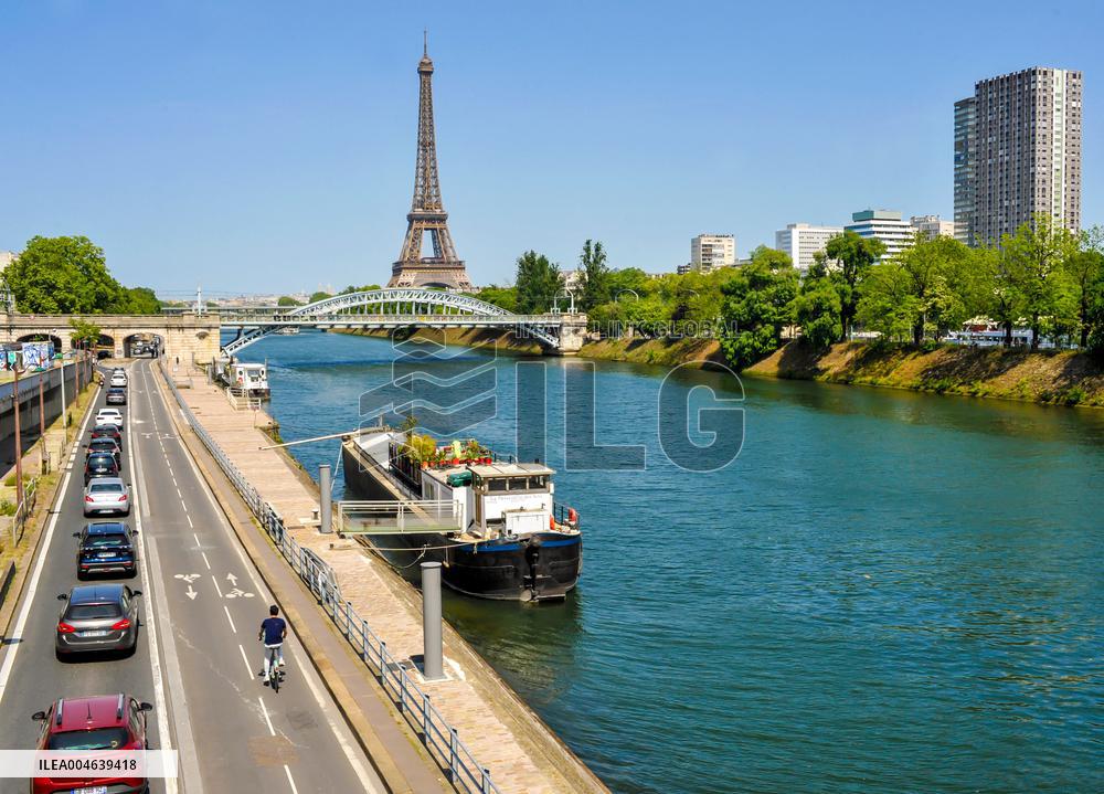 Illustration - Bike - Paris