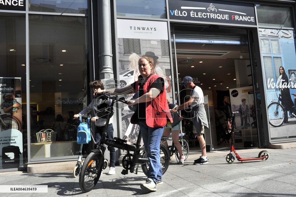 Illustration - Bike - Paris