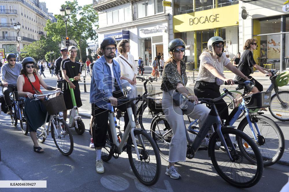 Illustration - Bike - Paris
