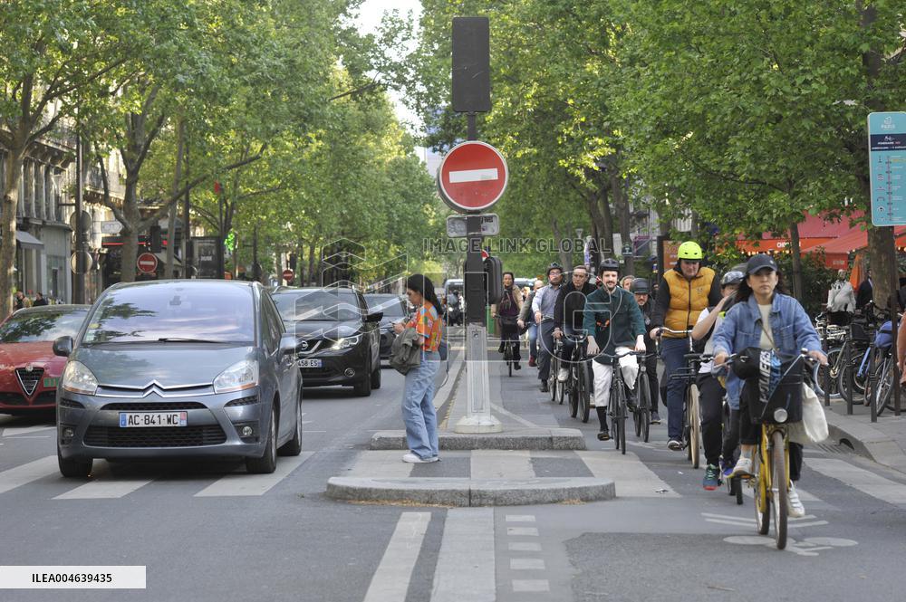 Illustration - Bike - Paris