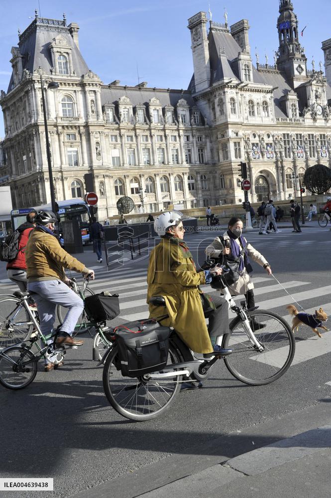 Illustration - Bike - Paris