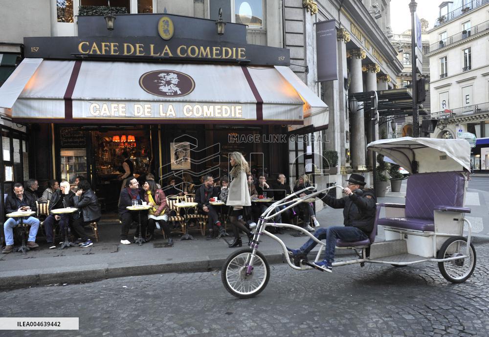 Illustration - Bike - Paris