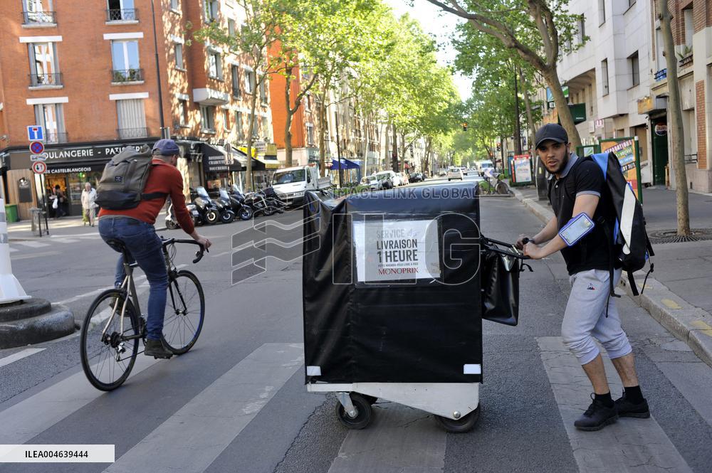 Illustration - Bike - Paris