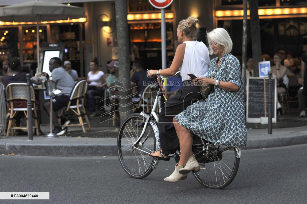 Illustration - Bike - Paris