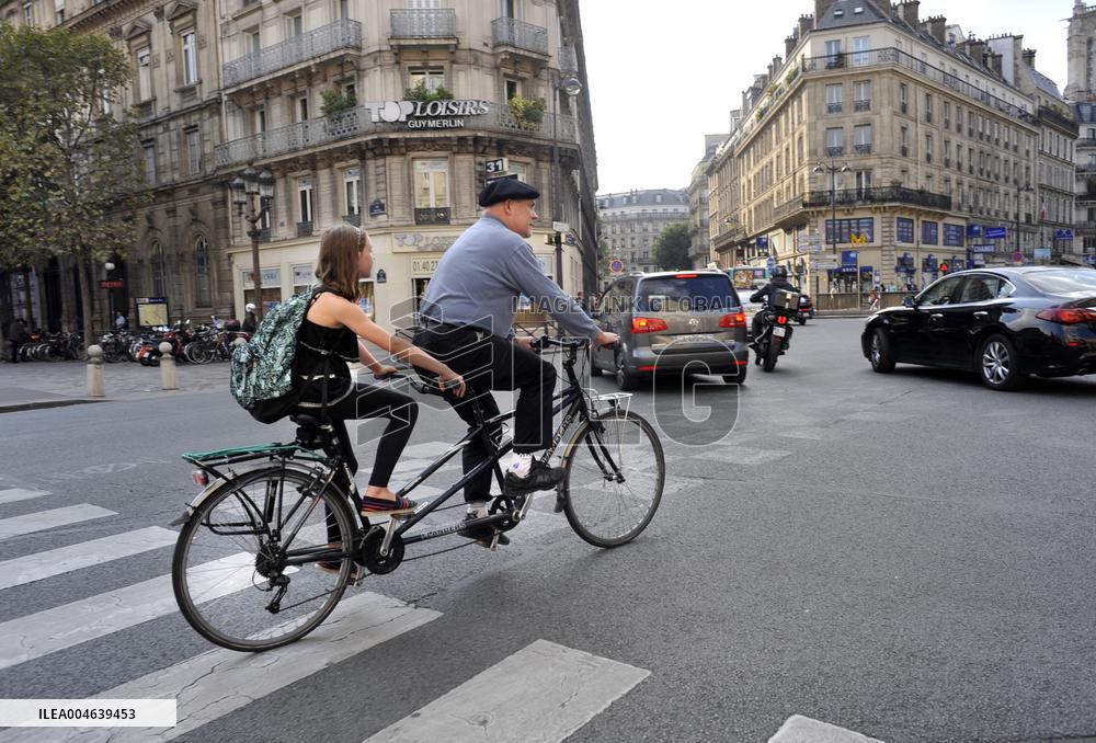 Illustration - Bike - Paris