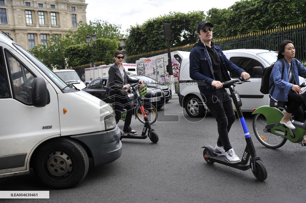 Illustration - Bike - Paris