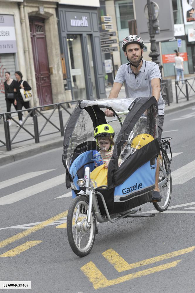 Illustration - Bike - Paris