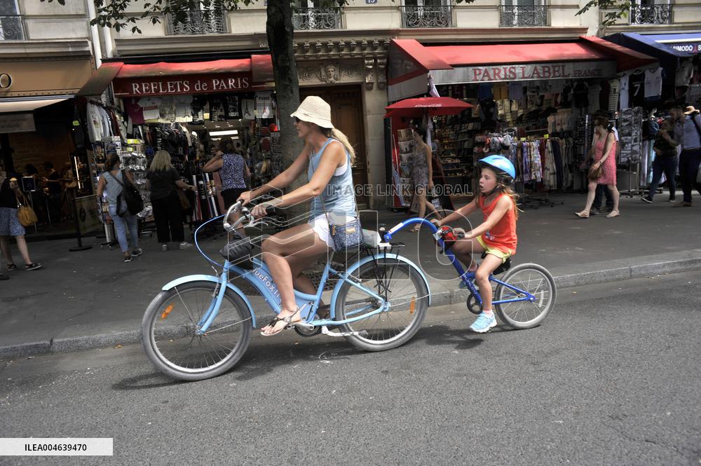Illustration - Bike - Paris