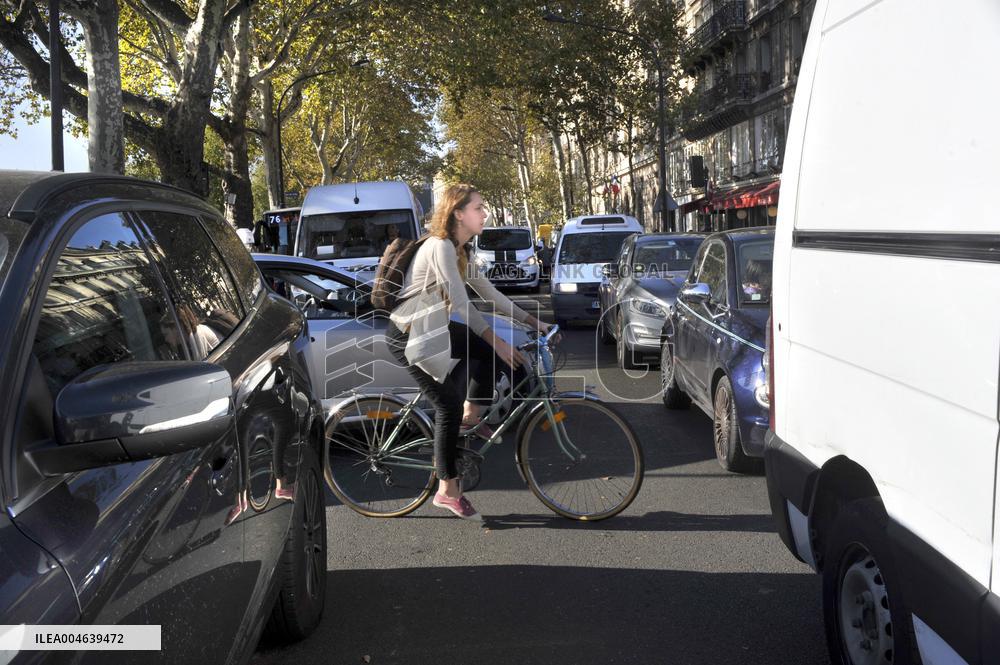 Illustration - Bike - Paris