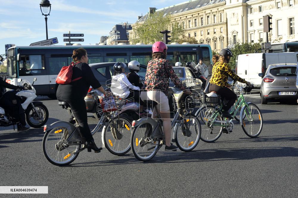 Illustration - Bike - Paris