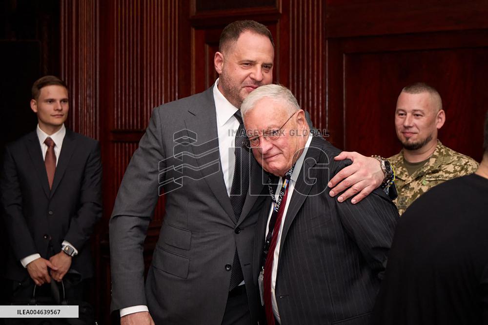 Zelenskyy Meets With U.S. Special Presidential Envoy Keith Kellogg - Washington DC