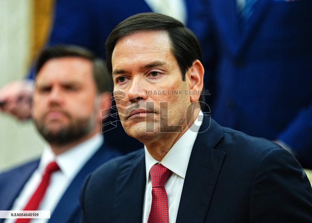 Trump Meets President Zelenskyy of Ukraine and European Leaders