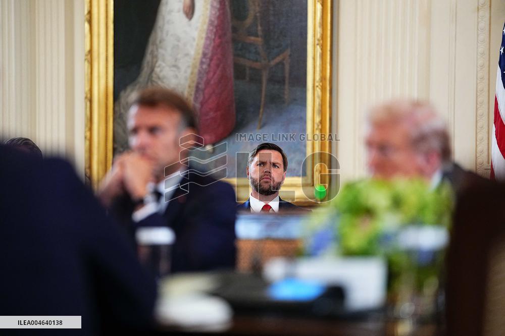 Trump Meets President Zelenskyy of Ukraine and European Leaders