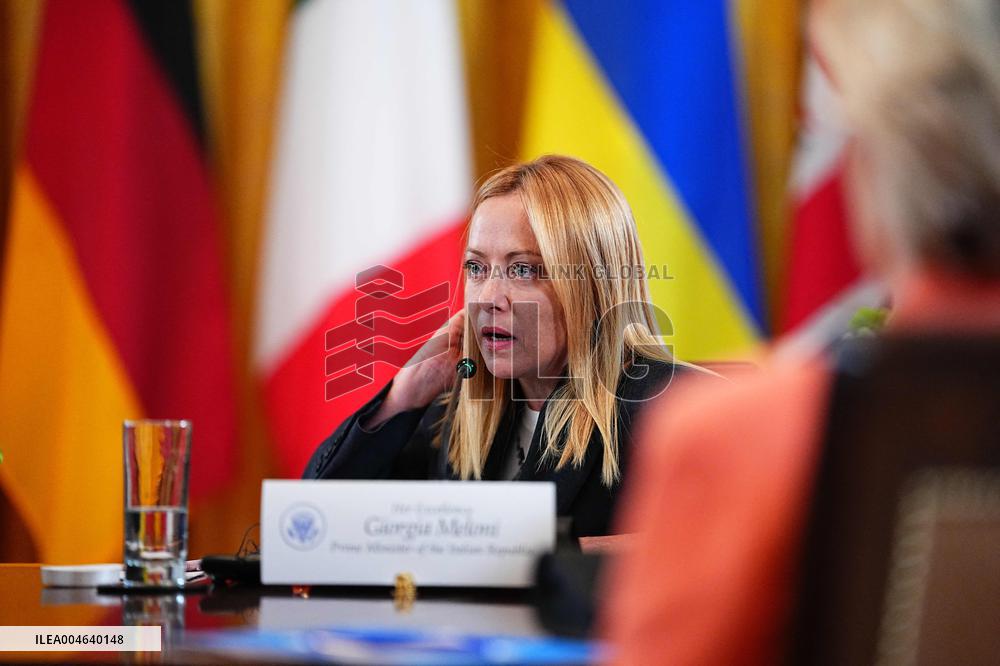 Trump Meets President Zelenskyy of Ukraine and European Leaders