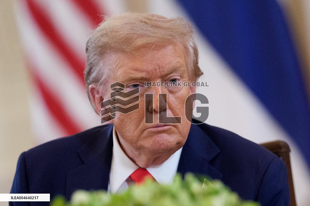 Trump Meets President Zelenskyy of Ukraine and European Leaders