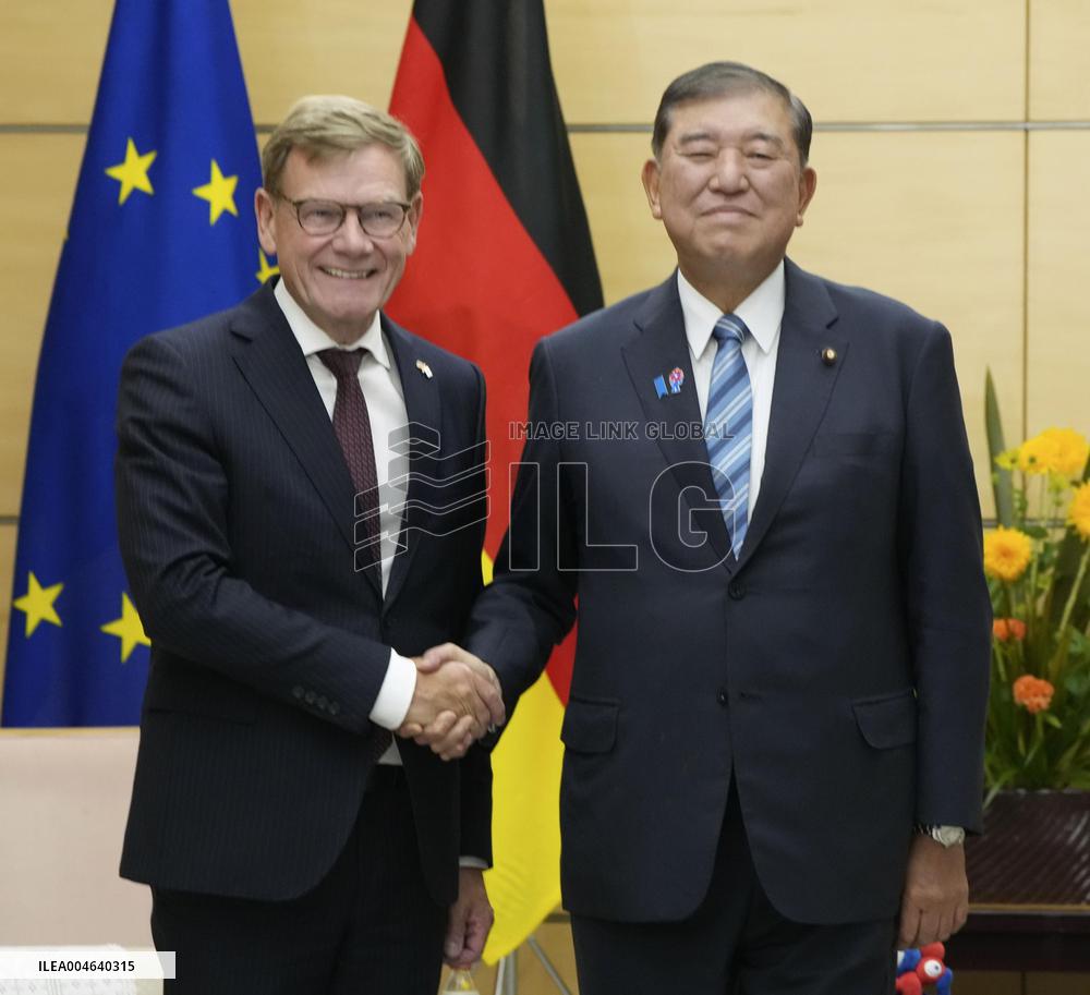 German foreign minister in Japan