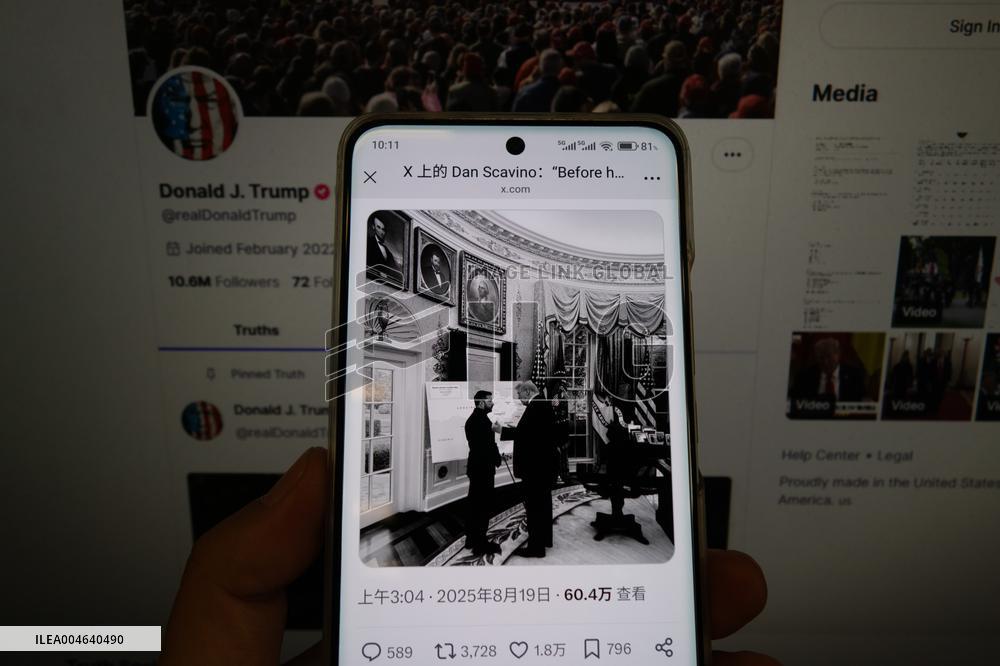Trump and Volodymyr Zelensky