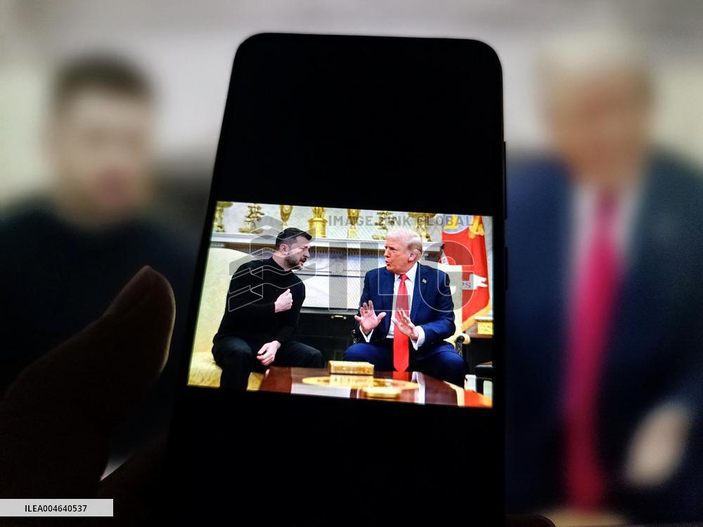 US Ukraine Leaders' Meeting