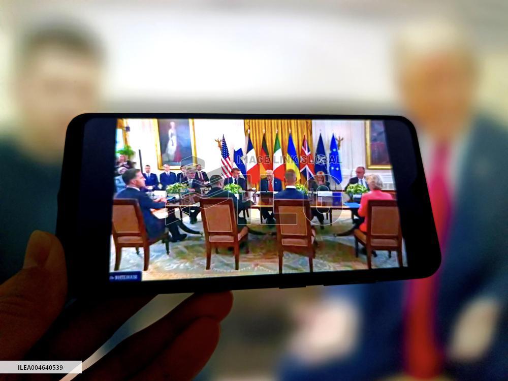 US Ukraine Leaders' Meeting