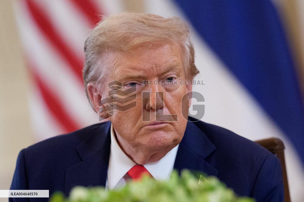 Trump Meets President Zelenskyy of Ukraine and European Leaders