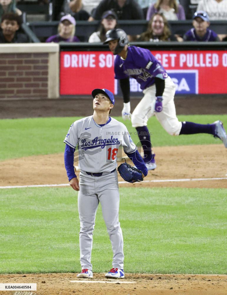Baseball: Dodgers vs. Rockies