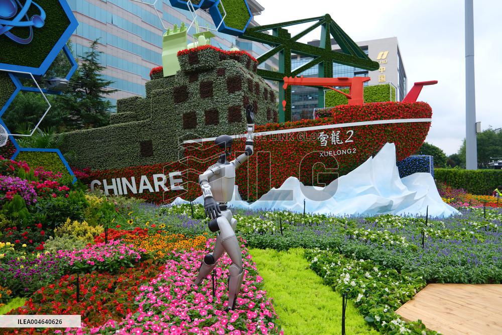 Theme Flower Bed in Beijing