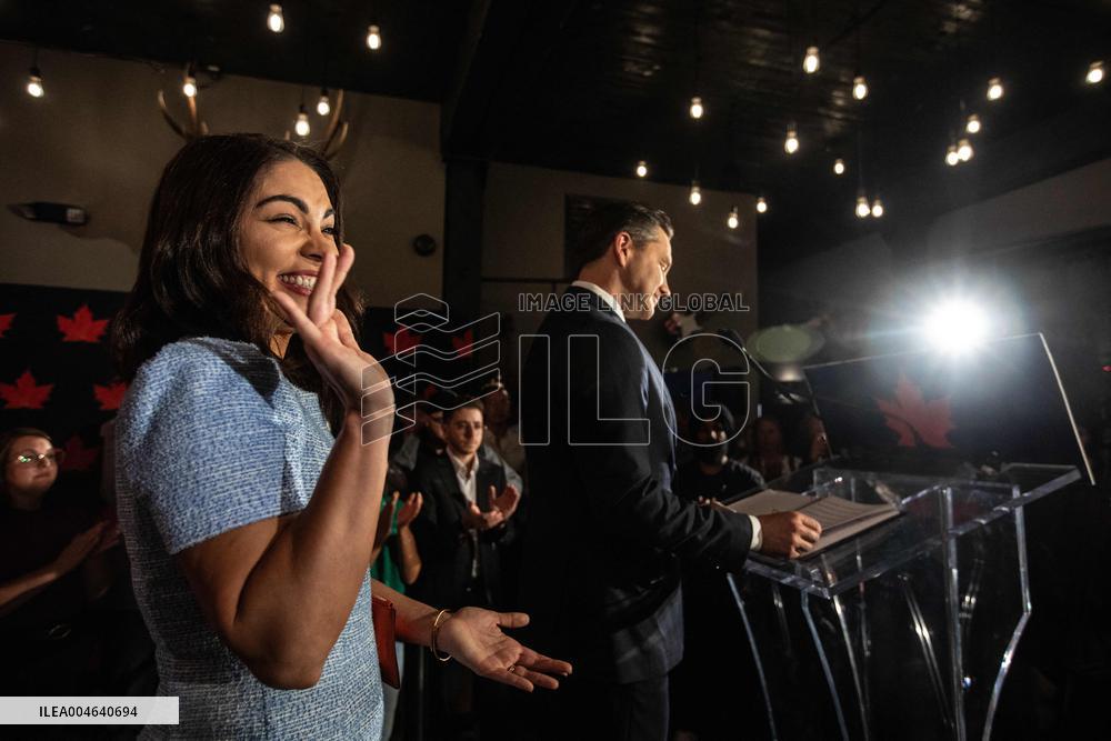 Poilievre Celebrates Byelection Victory in Battle River-Crowfoot - Canada