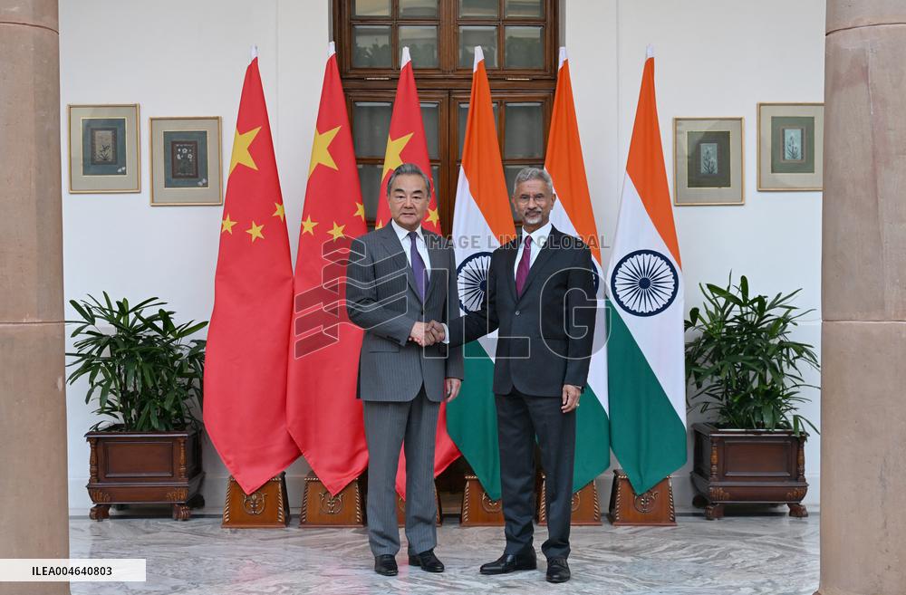 Wang Yi's Talks with India’s Foreign Minister - New Delhi