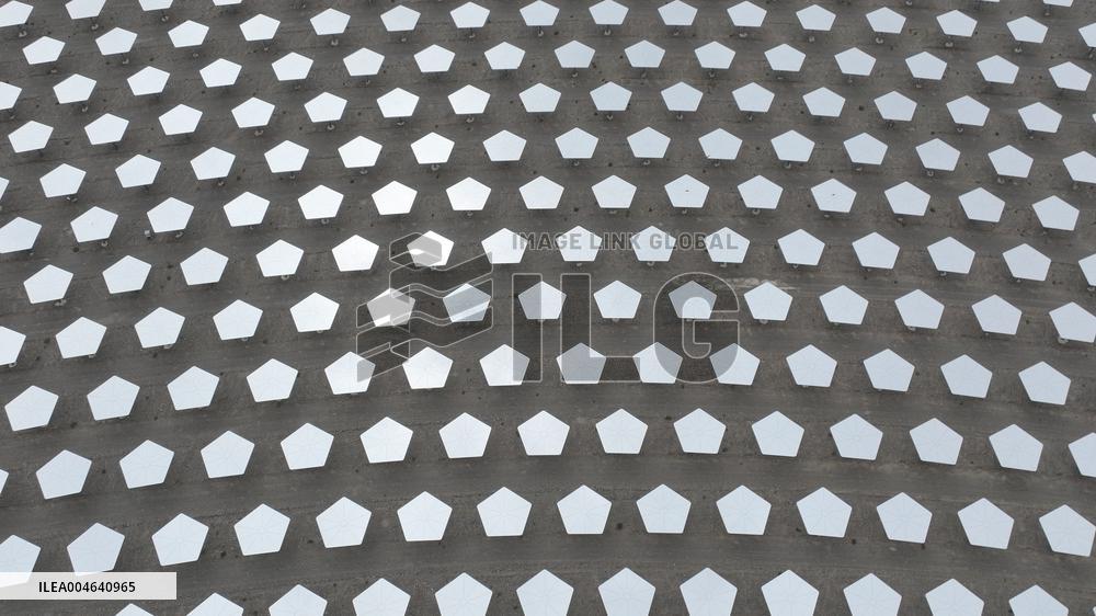 Llargest Molten Salt Tower Solar Thermal Power Station in China