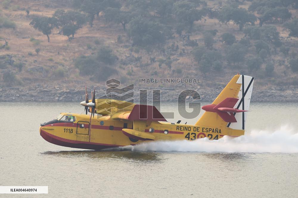 Spain Gripped by Violent Wildfires