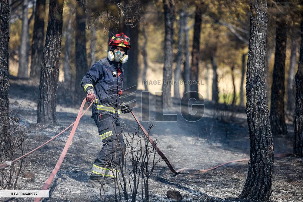 Spain Gripped by Violent Wildfires