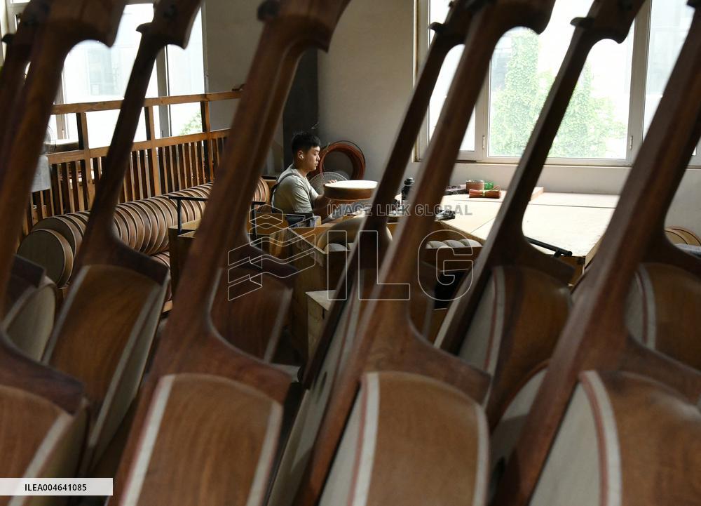 Factory of Traditional Chinese Musical Instruments - China